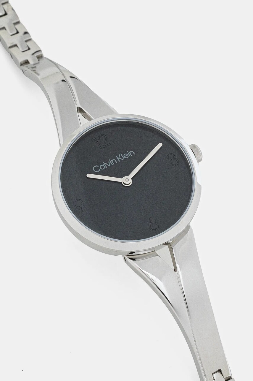 Годинник Calvin Klein жіночий колір срібний 25100026