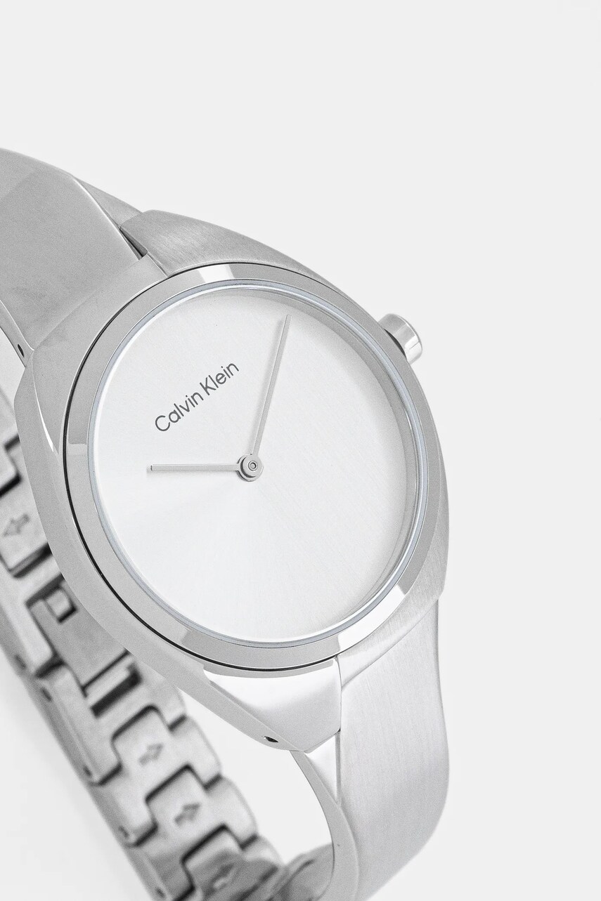 Годинник Calvin Klein жіночий колір срібний 25200234