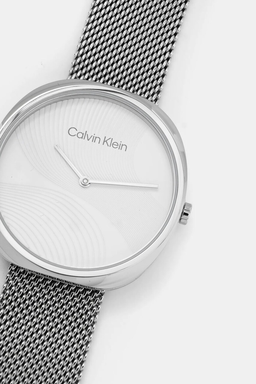 Годинник Calvin Klein жіночий колір срібний 25200245