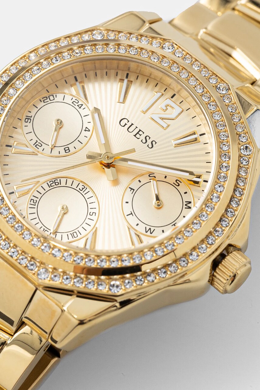 Годинник Guess жіночий колір золотий GW0685L2