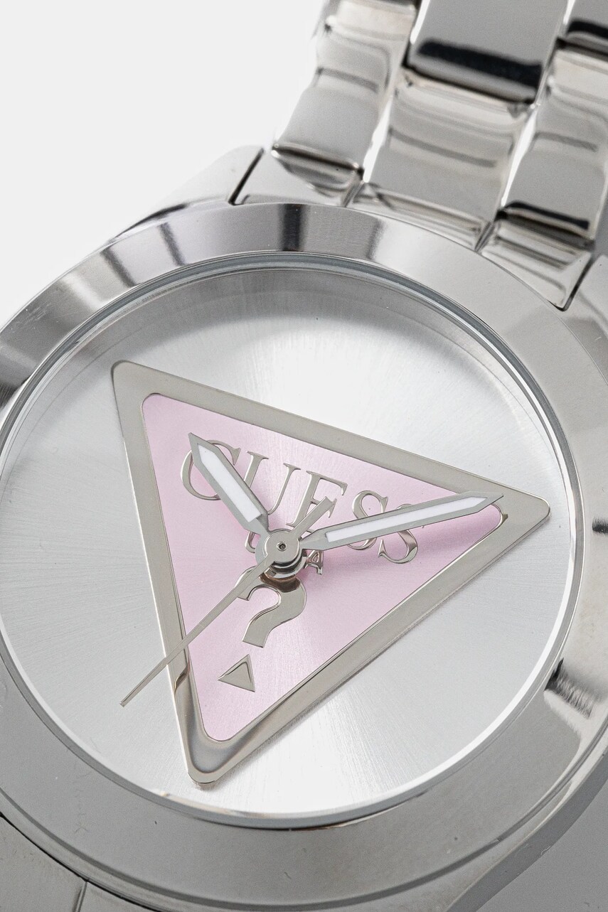 Годинник Guess жіночий колір срібний GW0675L1
