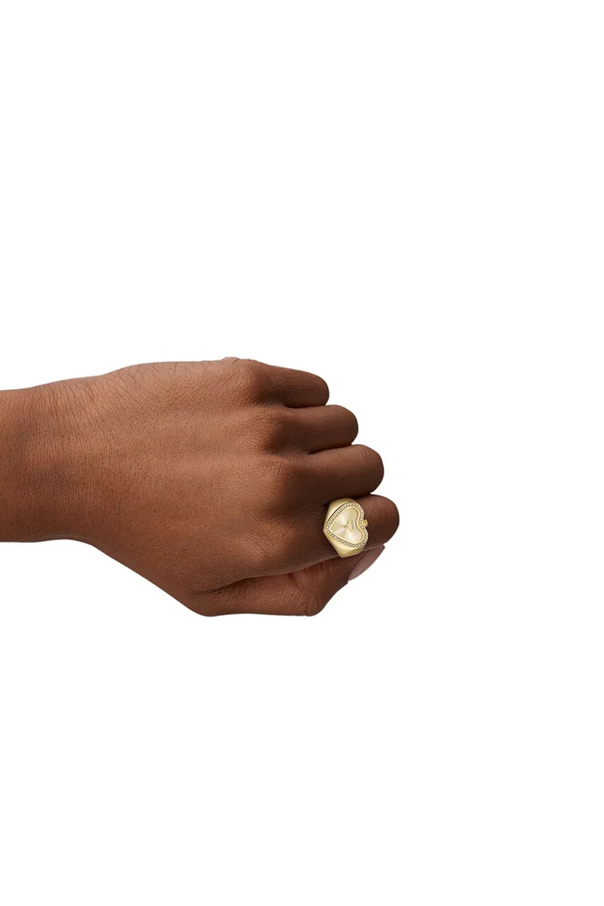 Перстень Fossil WATCH RING жіночий колір золотий ES5407