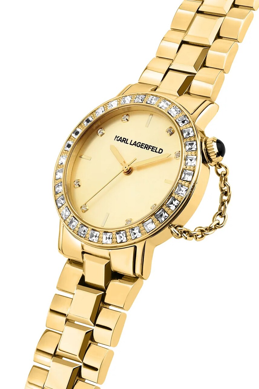 Годинник Karl Lagerfeld жіночий колір золотий R0553100503