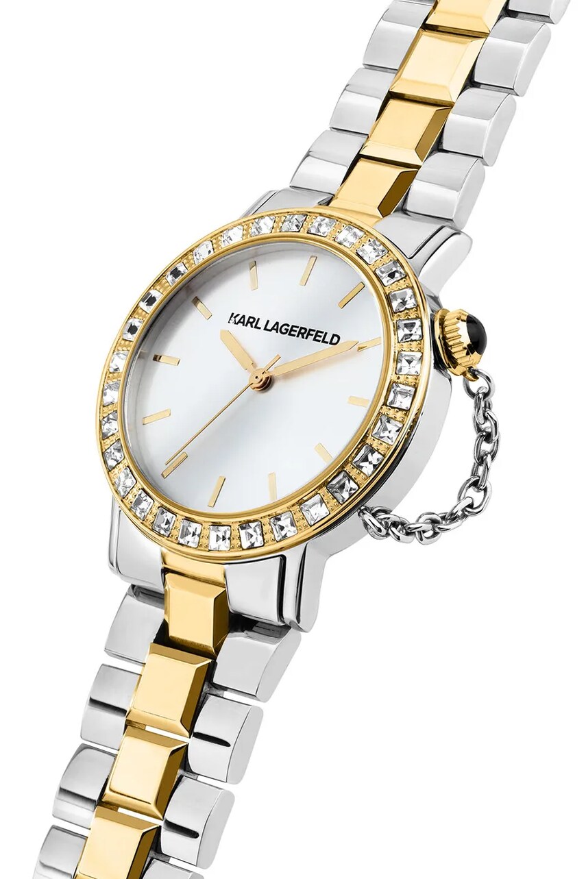 Годинник Karl Lagerfeld жіночий колір срібний R0553100504