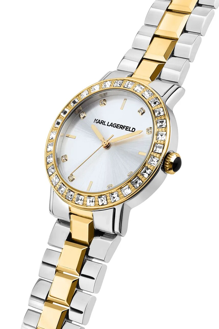 Годинник Karl Lagerfeld жіночий колір срібний R0553100509