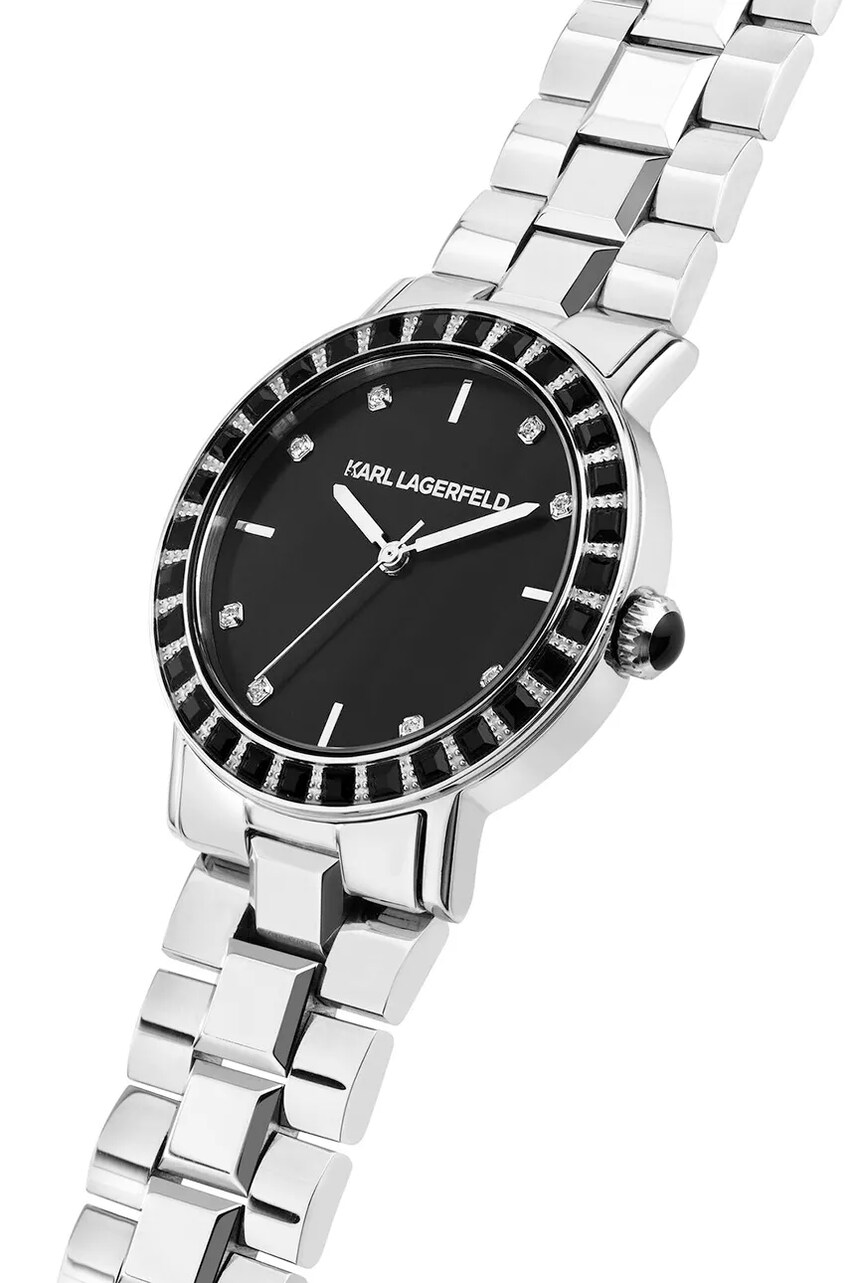 Годинник Karl Lagerfeld жіночий колір срібний R0553100510
