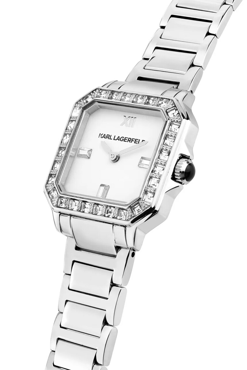 Годинник Karl Lagerfeld жіночий колір срібний R0553102503