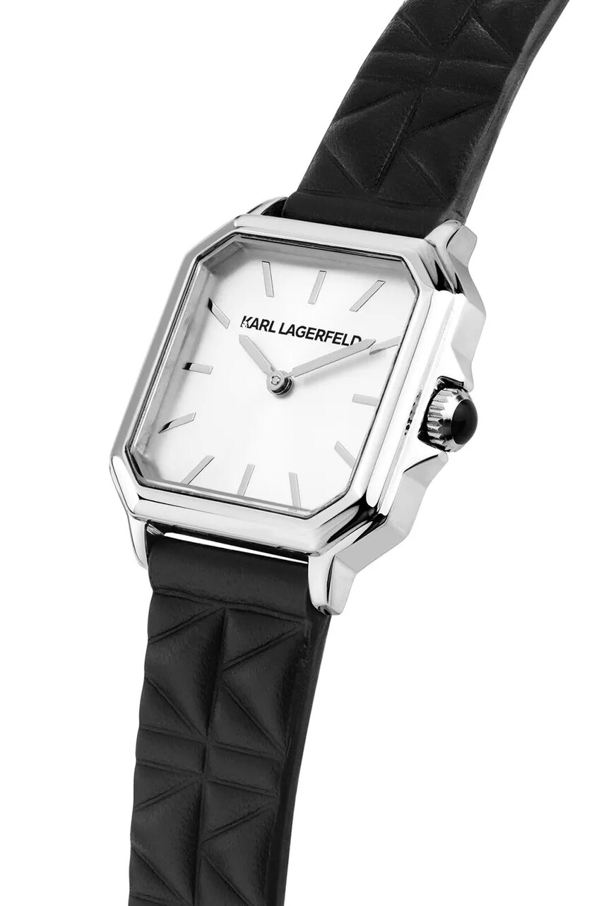 Годинник Karl Lagerfeld жіночий колір чорний R0551102501