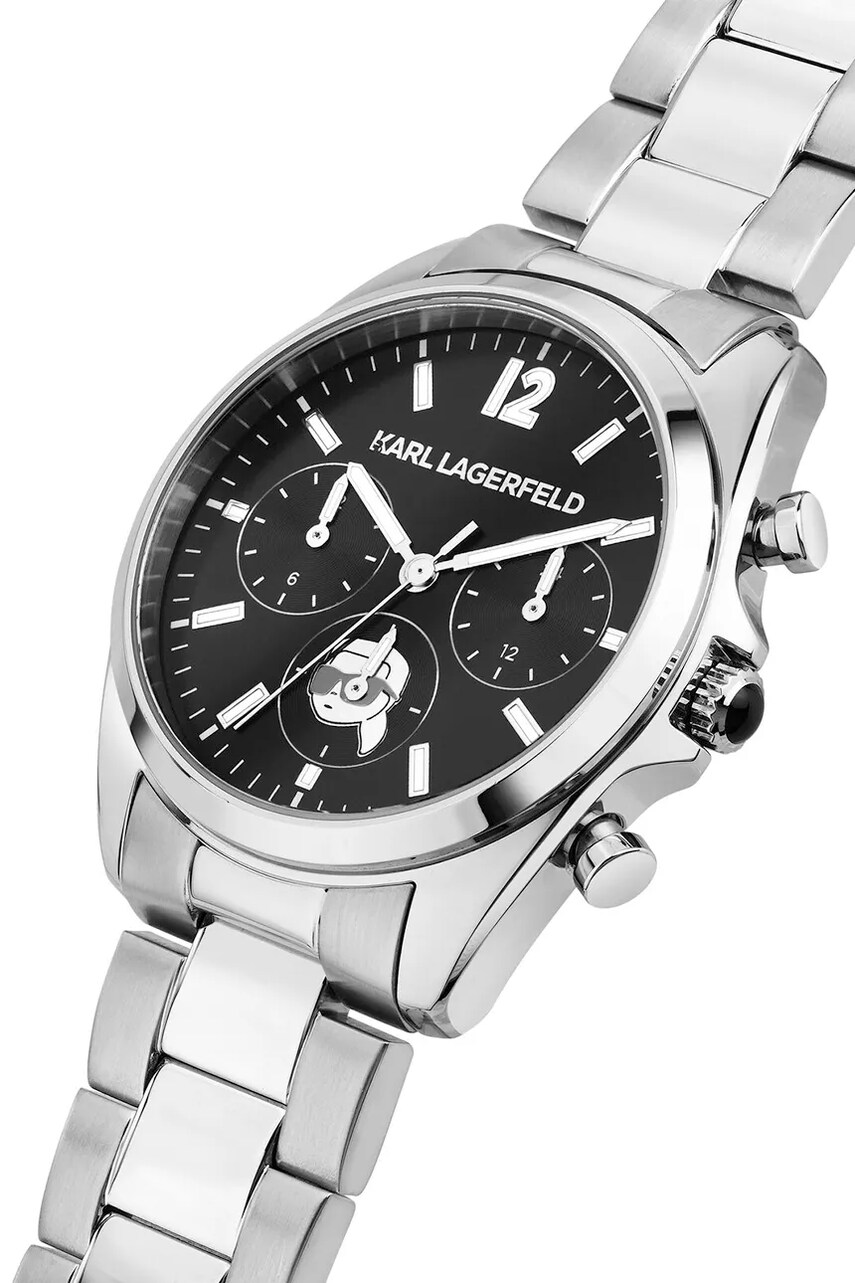 Годинник Karl Lagerfeld жіночий колір срібний R0553101504