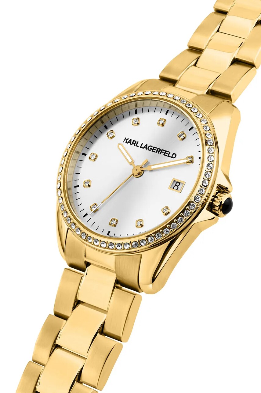 Годинник Karl Lagerfeld жіночий колір золотий R0553101505