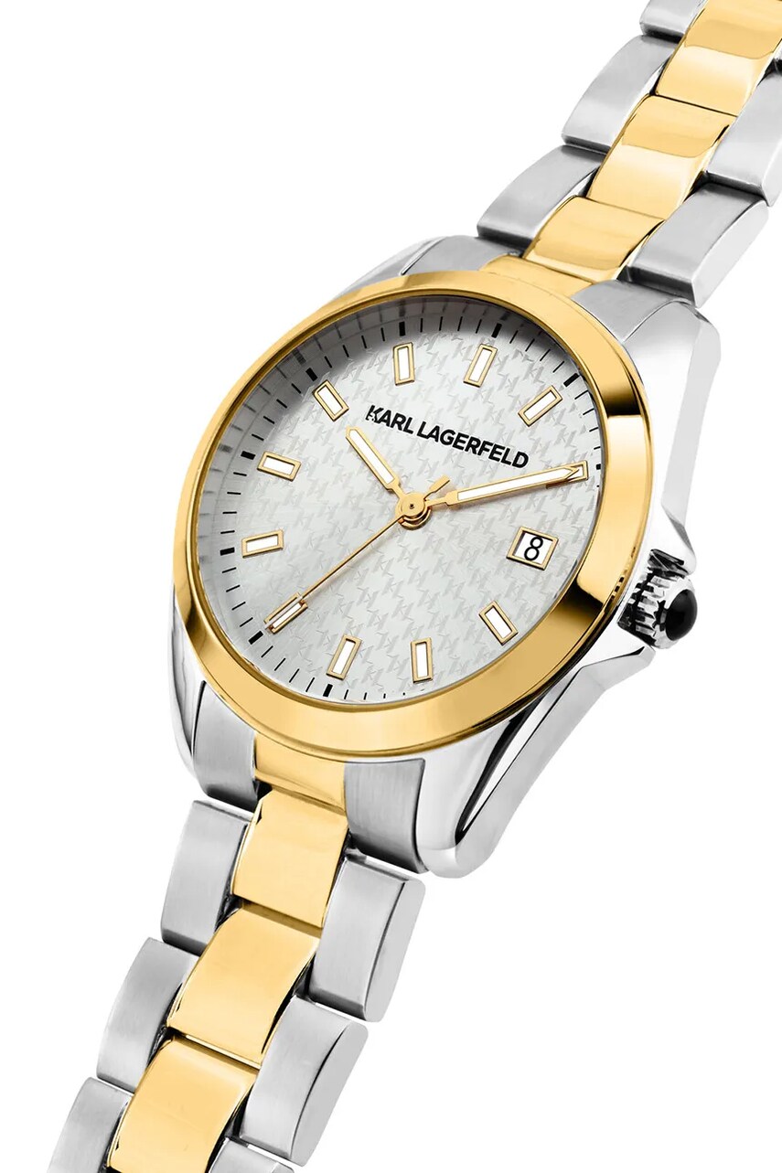 Годинник Karl Lagerfeld жіночий колір срібний R0553101507