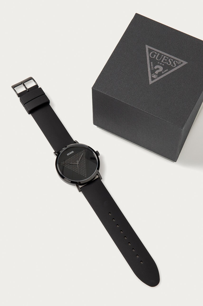 Годинник Guess чоловічий колір чорний