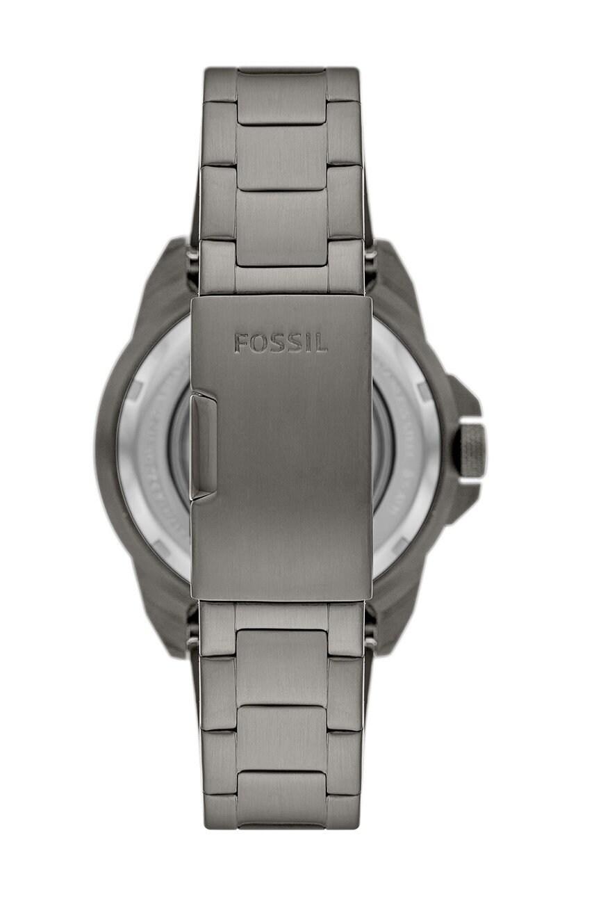 Годинник Fossil чоловічий колір срібний