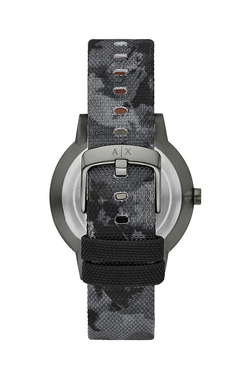 Годинник Armani Exchange чоловічий колір сірий