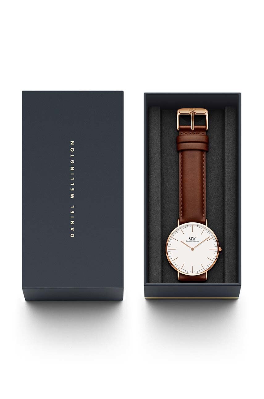 Годинник Daniel Wellington Classic 40 St Mawes чоловічий колір рожевий