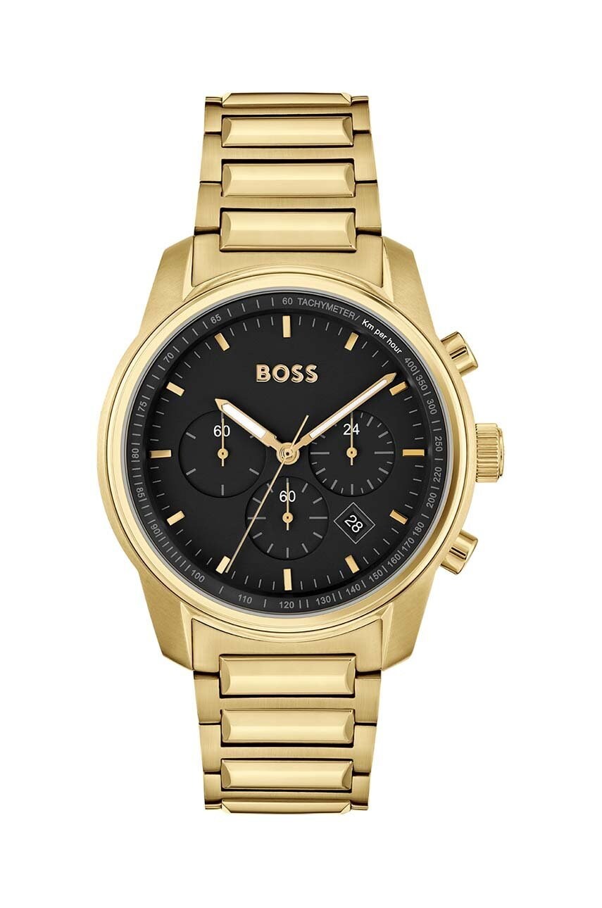 Годинник BOSS чоловічий колір золотий