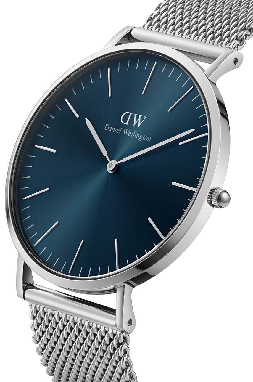 Годинник Daniel Wellington чоловічий колір срібний