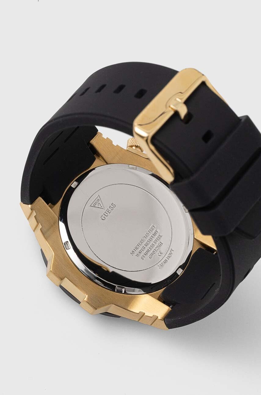 Годинник Guess чоловічий колір чорний