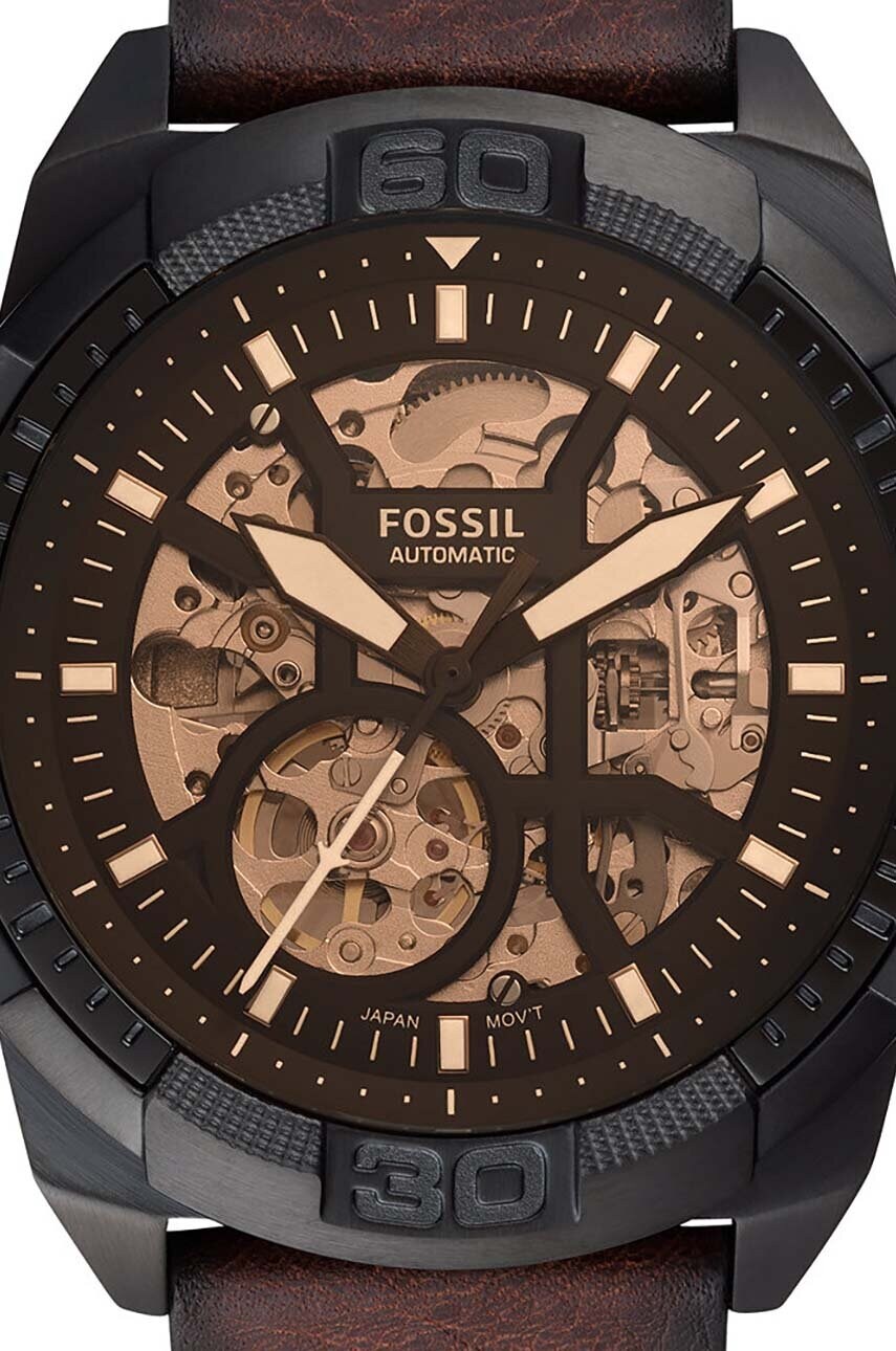 Годинник Fossil чоловічий колір чорний