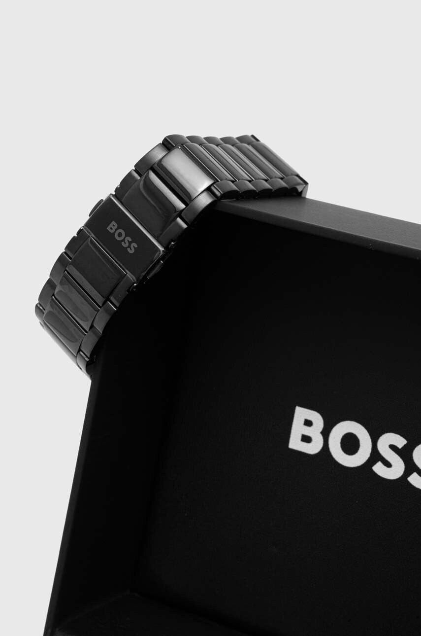Годинник Boss чоловічий колір чорний