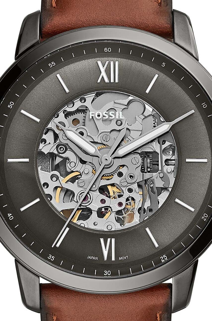 Годинник Fossil чоловічий колір сірий
