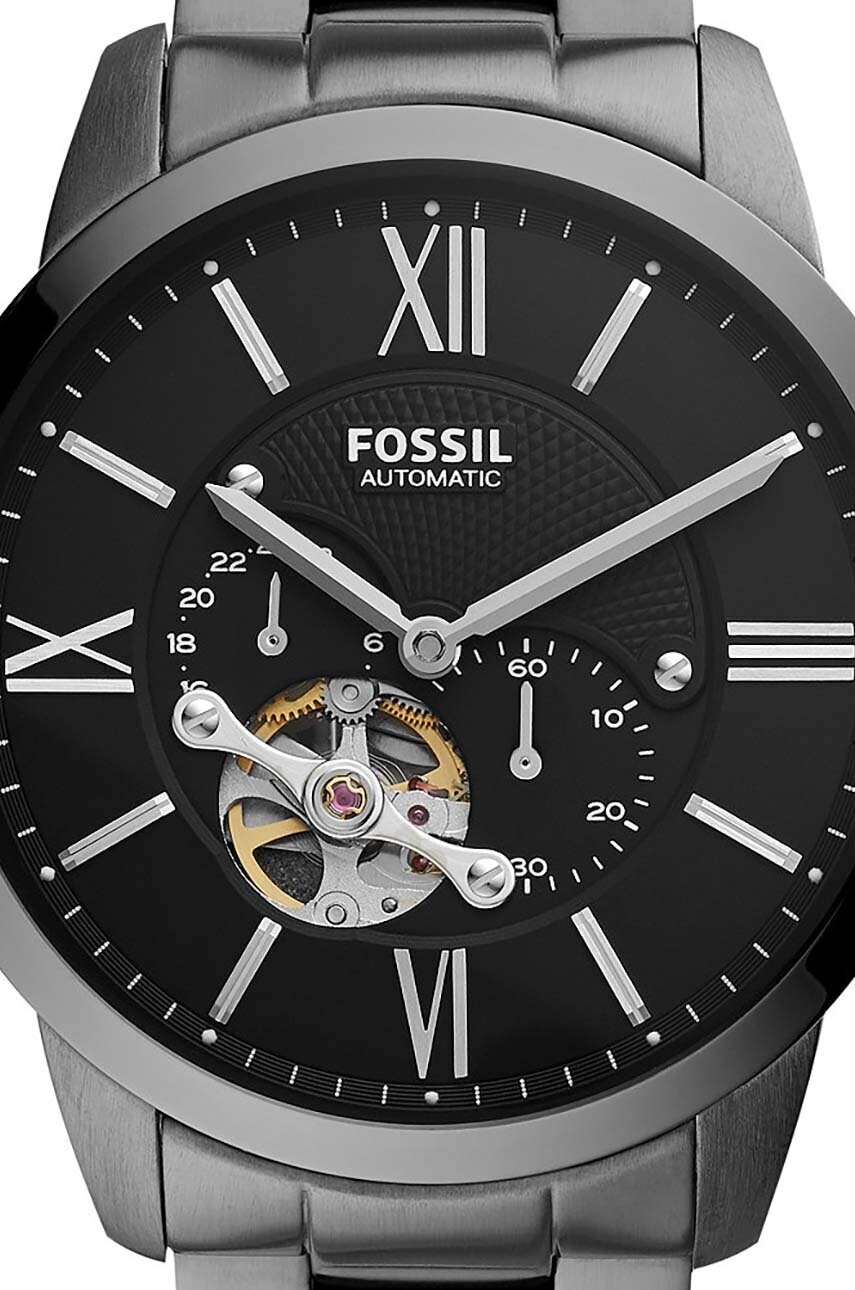 Годинник Fossil чоловічий колір сірий