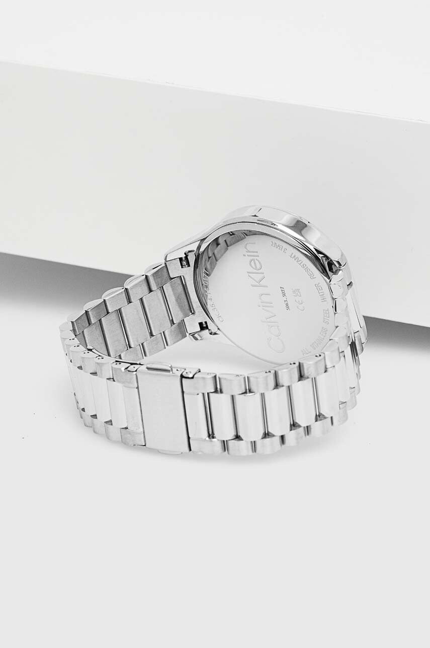 Годинник Calvin Klein 25200225 чоловічий колір срібний
