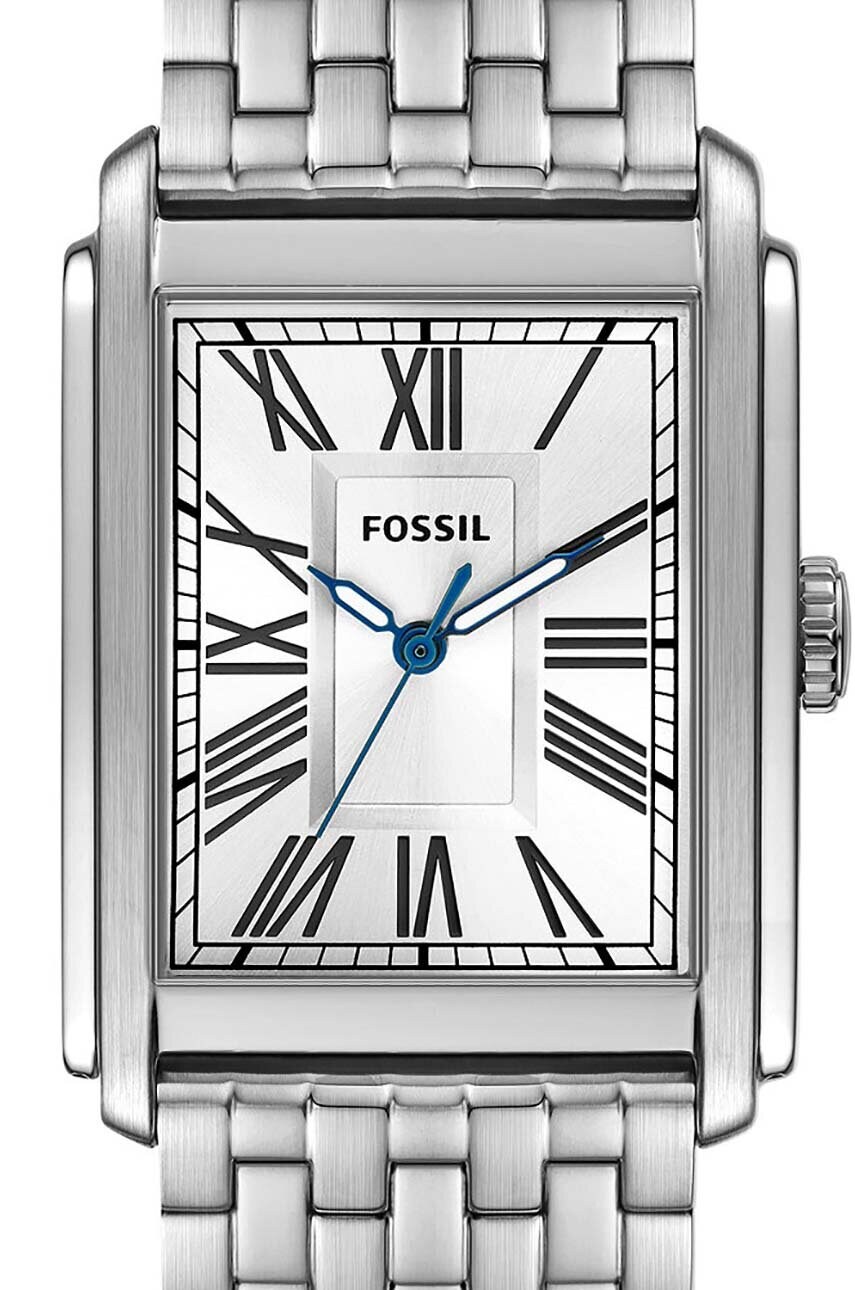 Годинник Fossil чоловічий колір срібний