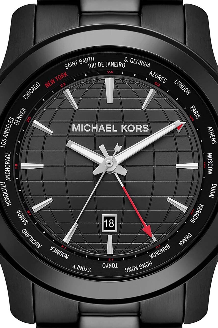 Годинник Michael Kors чоловічий колір чорний
