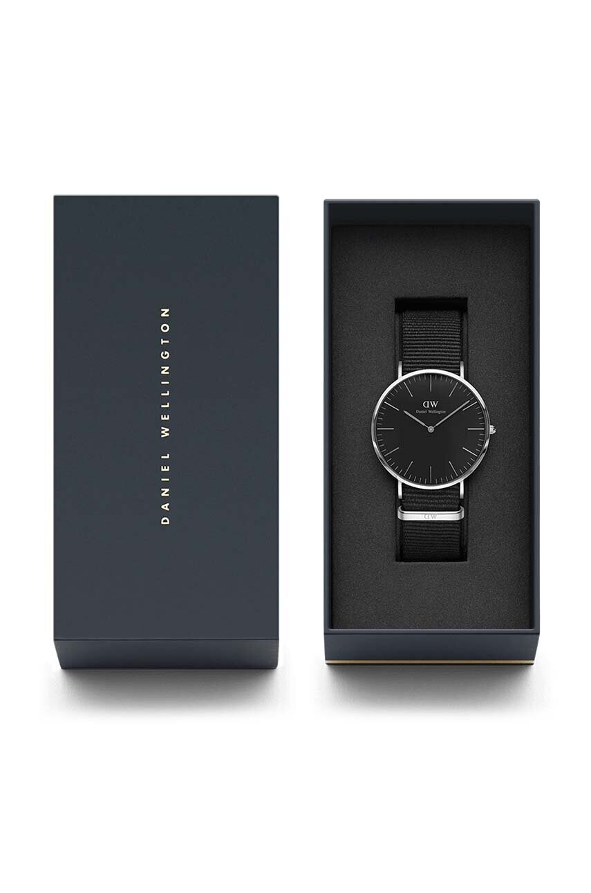 Годинник Daniel Wellington Classic 40 чоловічий колір чорний