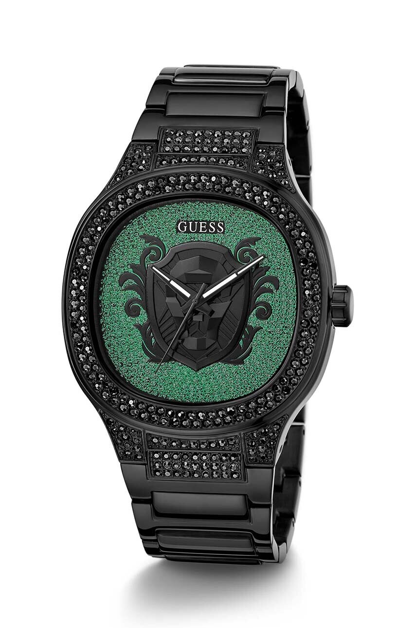 Годинник Guess чоловічий колір чорний