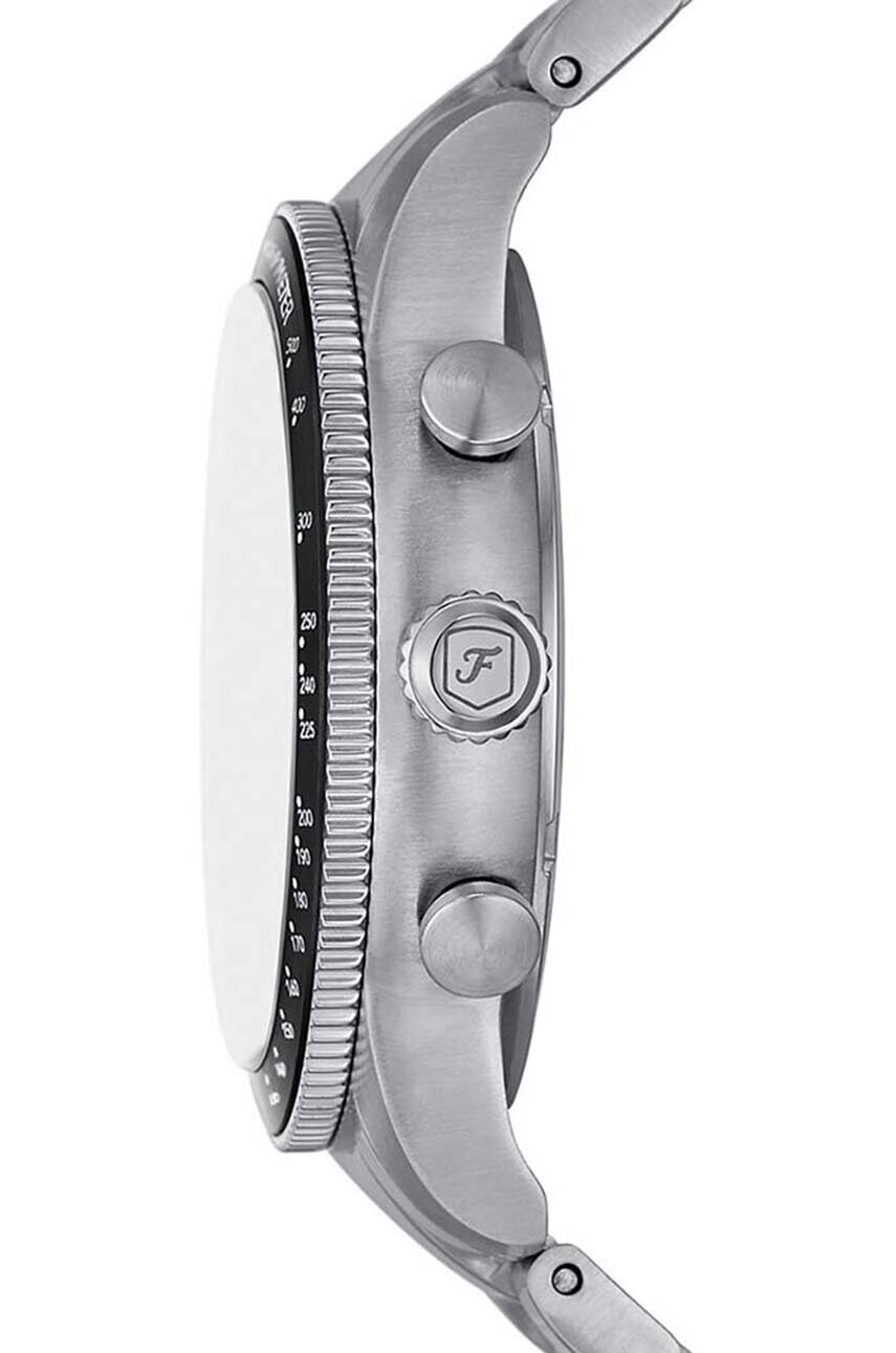 Годинник Fossil FS6045 чоловічий колір срібний