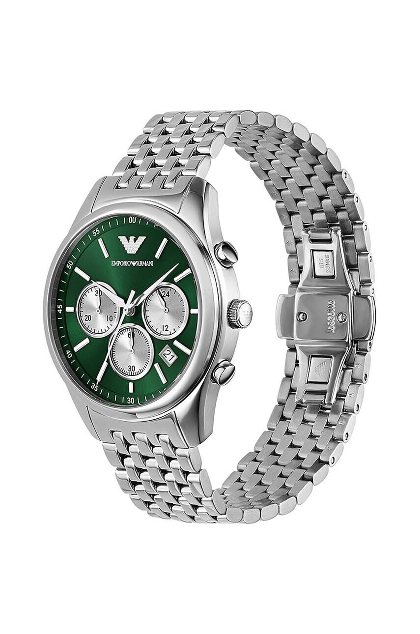 Годинник Emporio Armani AR11581 чоловічий колір срібний