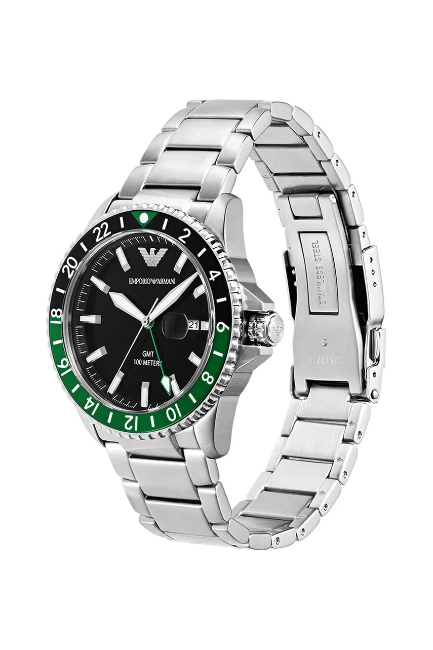 Годинник Emporio Armani чоловічий колір срібний AR11589