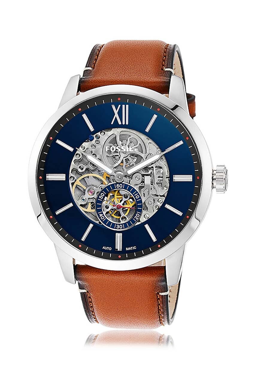 Годинник Fossil чоловічий колір коричневий ME3154