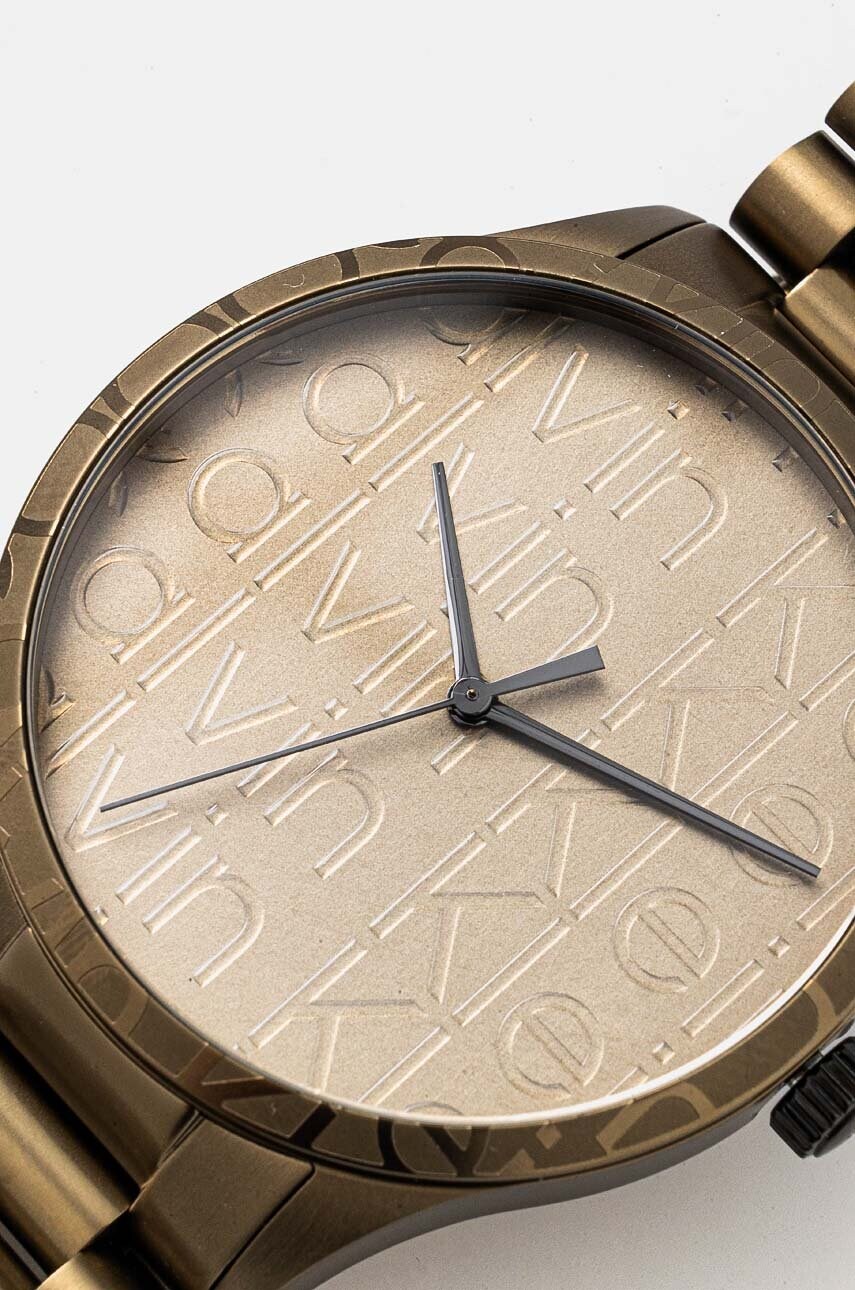 Годинник Calvin Klein чоловічий колір бежевий 25200343