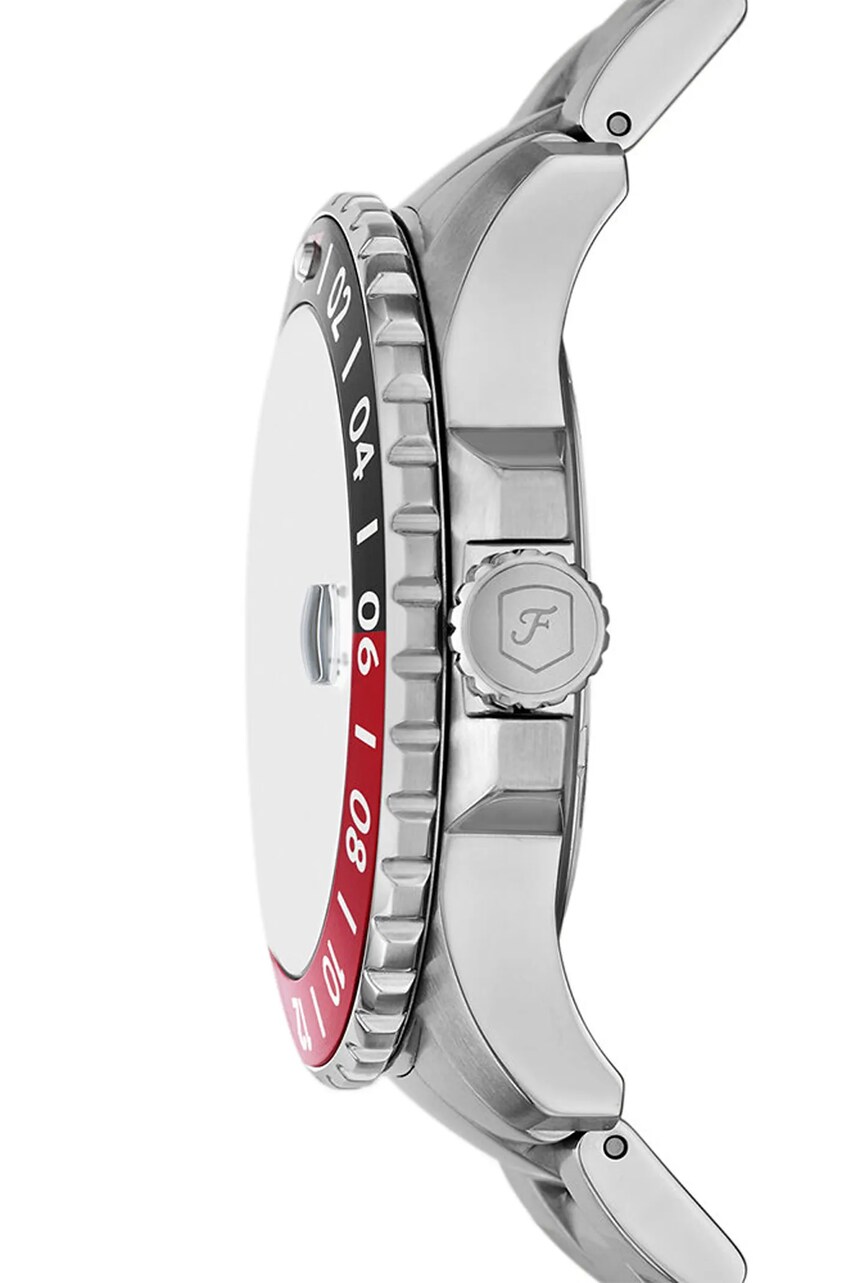 Годинник Fossil чоловічий колір срібний FS6092