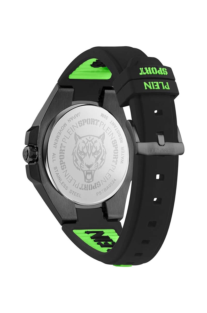 Годинник PLEIN SPORT чоловічий колір чорний PS7BA0524