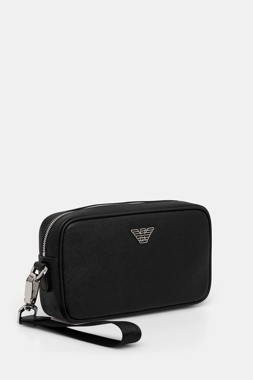 Косметичка Emporio Armani колір чорний Y4R356 Y138E