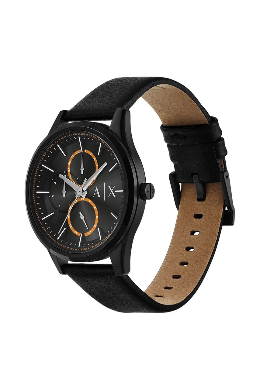 Годинник Armani Exchange чоловічий колір чорний AX1886