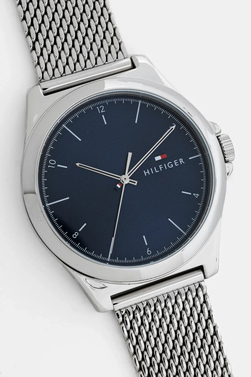 Годинник Tommy Hilfiger чоловічий колір срібний 1710547