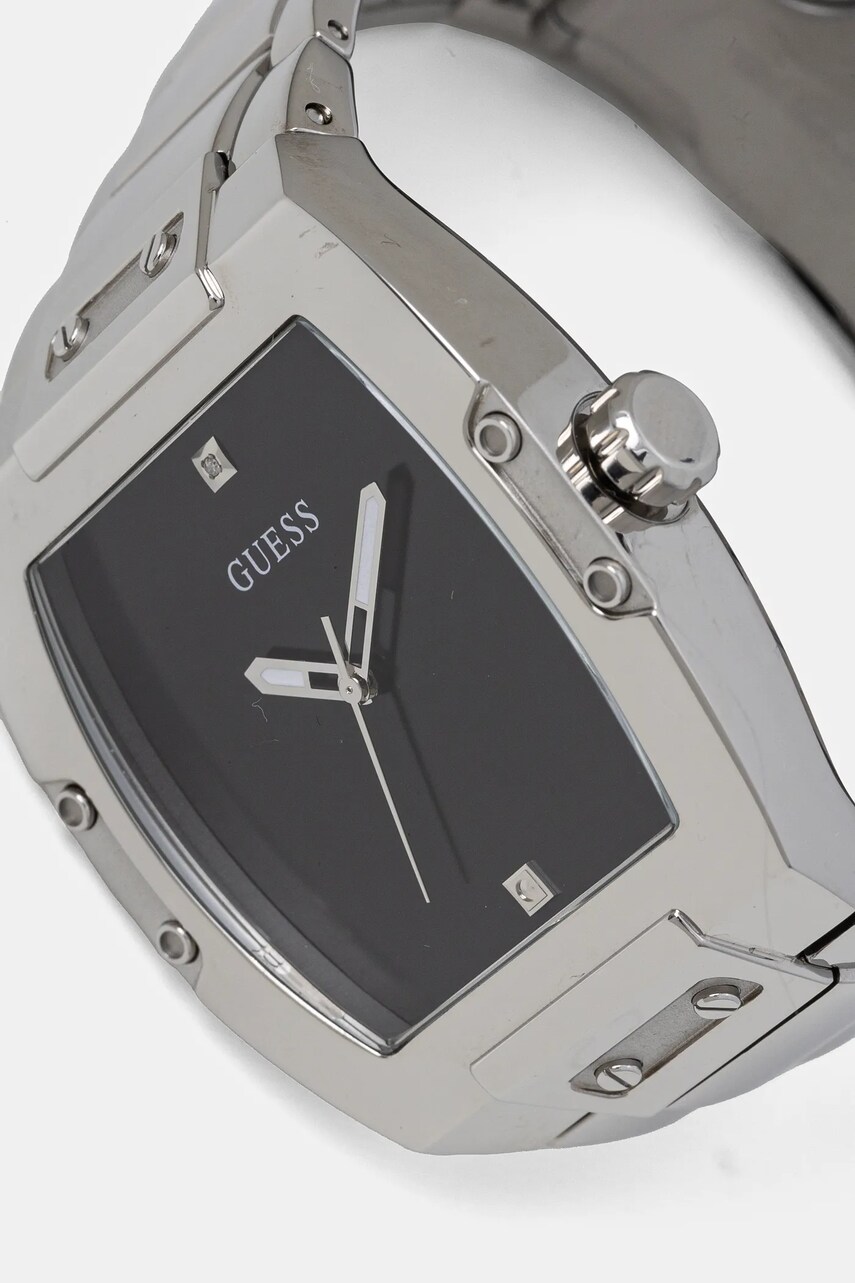 Годинник Guess чоловічий колір срібний GW0387G1