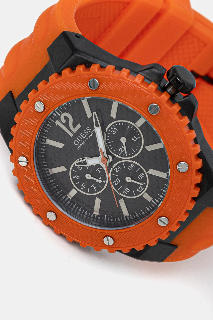 Годинник Guess чоловічий колір чорний W11619G4