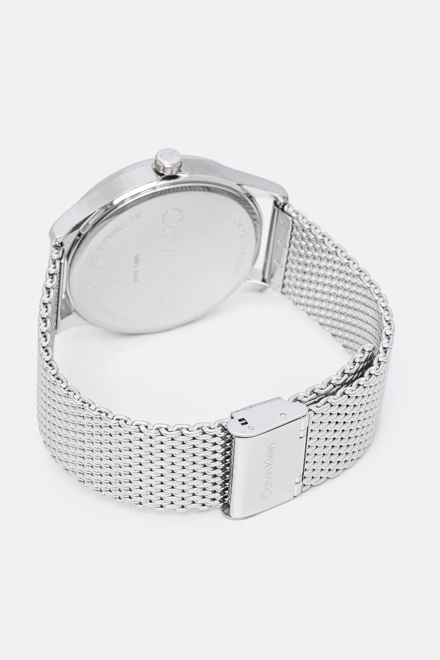 Годинник Calvin Klein чоловічий колір срібний 25200450