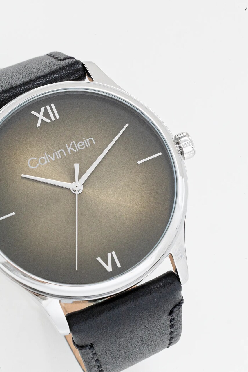 Годинник Calvin Klein чоловічий колір чорний 25200454