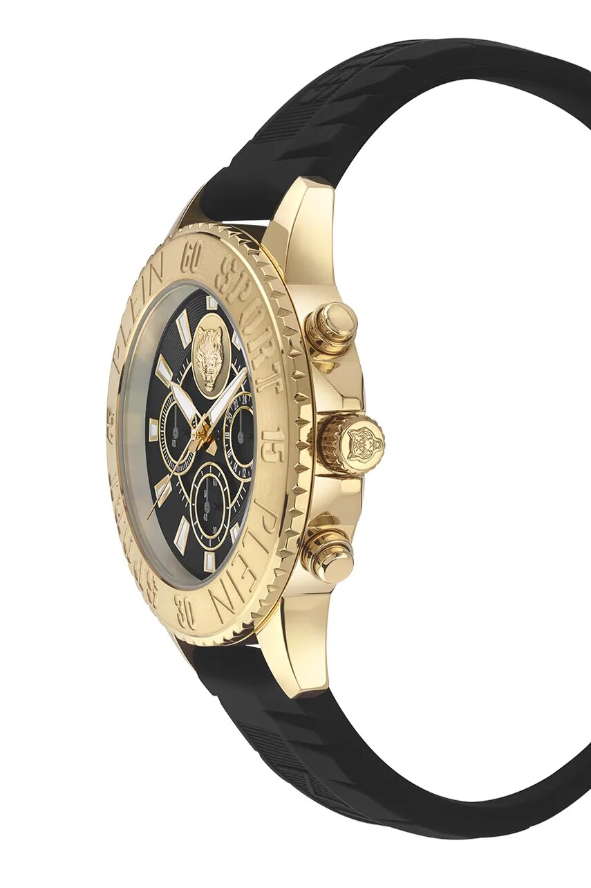 Годинник PLEIN SPORT Glam Chrono чоловічий колір чорний PSMEA0224