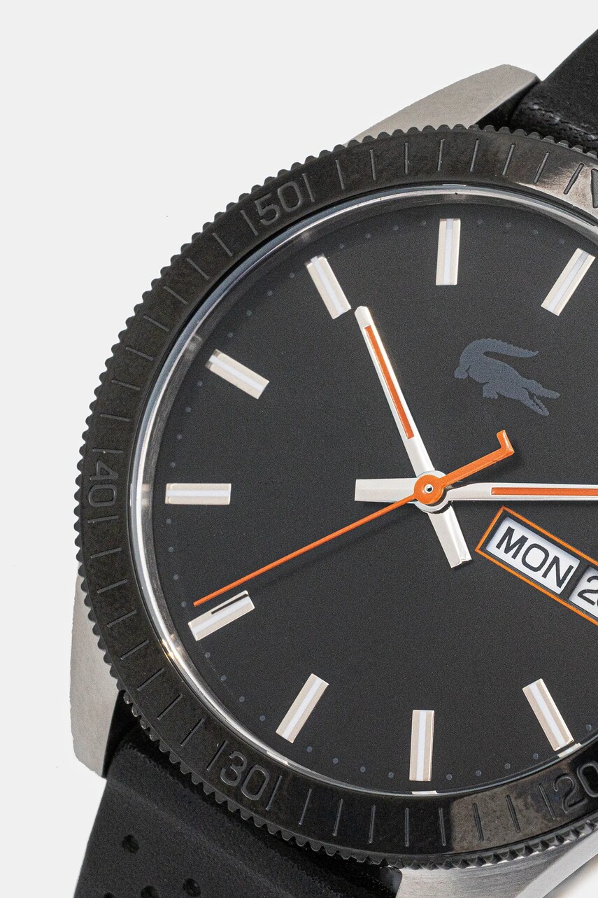 Годинник Lacoste чоловічий колір чорний 2010982