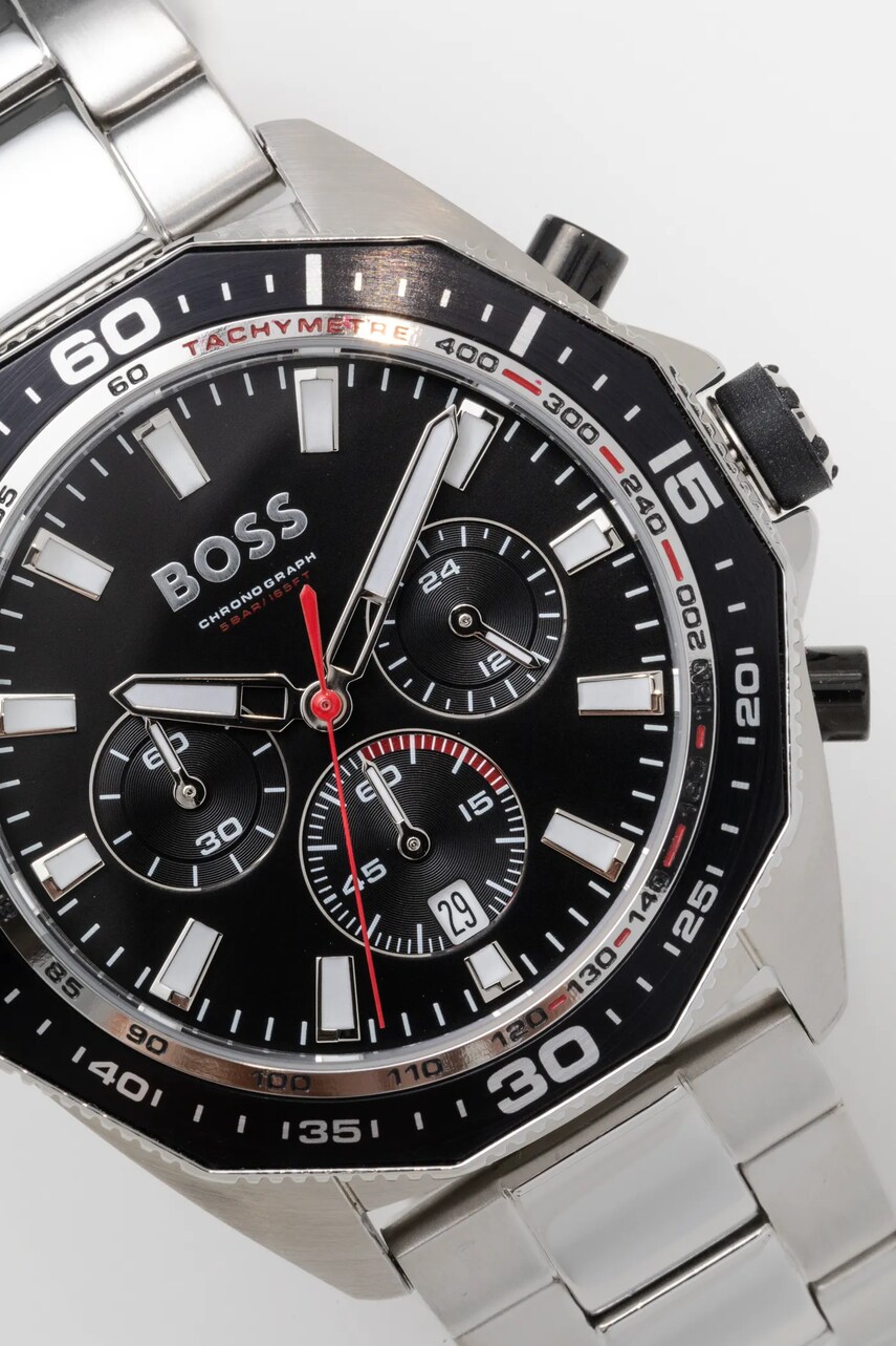 Годинник Hugo Boss чоловічий колір срібний 1513971