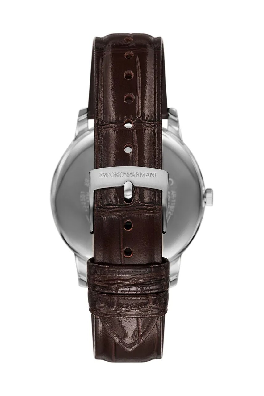 Годинник Emporio Armani MINIMALIST чоловічий колір коричневий AR11672