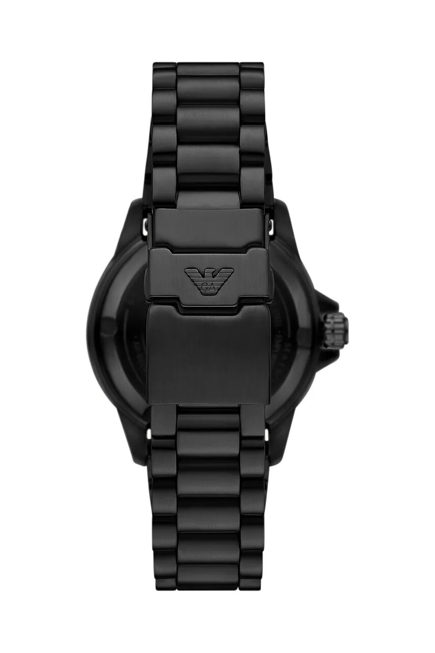 Годинник Emporio Armani SEA EXPLORER чоловічий колір чорний AR60084